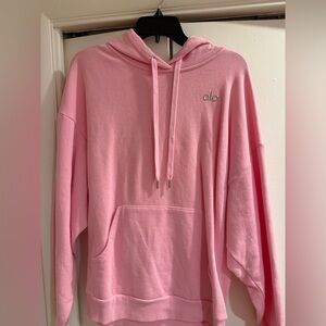 ALO Yoga Women's Bubblegum Pink Hoodie